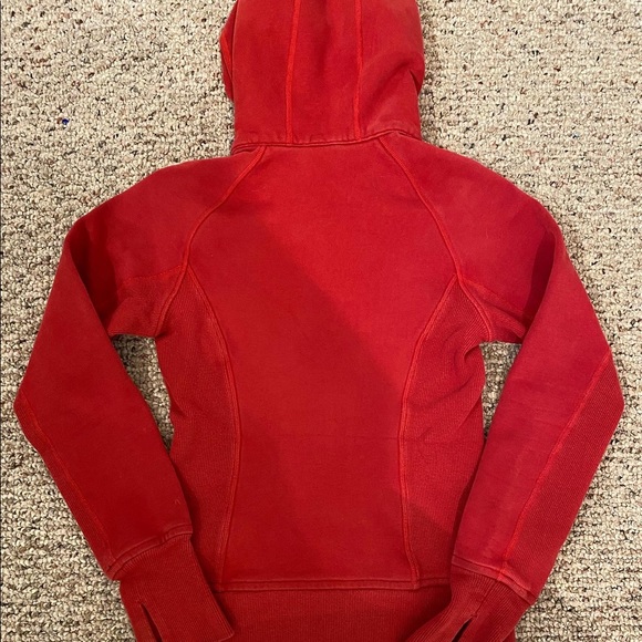 red scuba lululemon hoodie - Picture 2 of 5